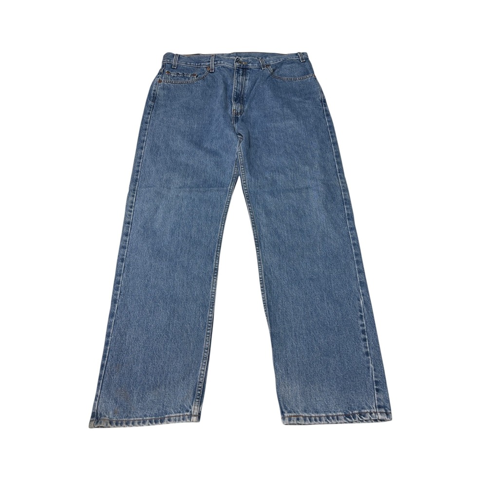 Vintage 2000 Levis 505 Regular Fit Straight Leg Jean Men 38x30 Blue‎ Medium Wash